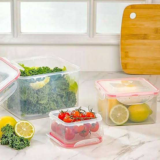 ظرف فریزری مربع 3/7 لیتر لیمون